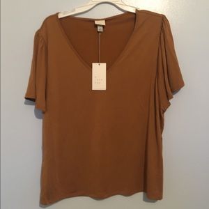 NWT A New Day Rust blouse
